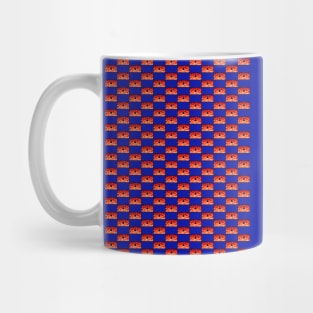 Supernova - Red-Yellow Pattern Mug